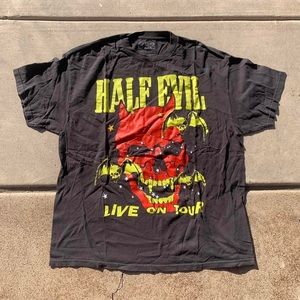 Half evil live on tour tee